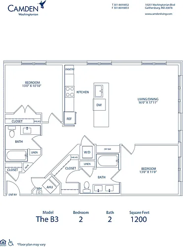 Floor plan B3