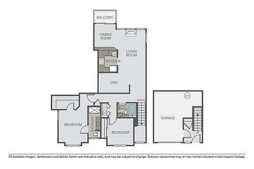 Floor plan Cantata Townhome
