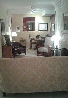 Living room from entry