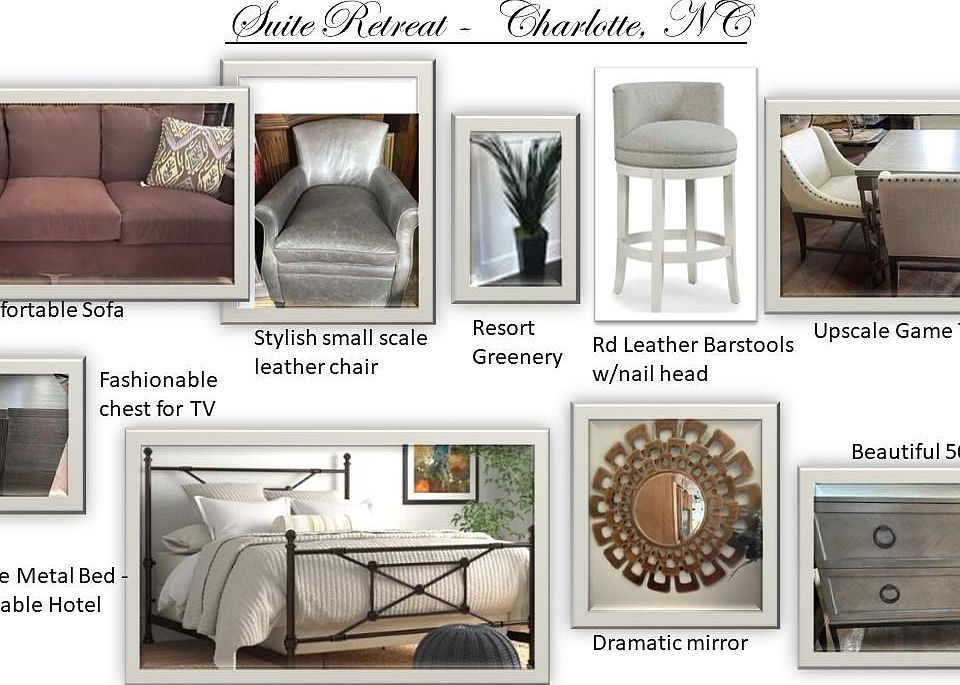 Full furnished with upscale furniture and accessories