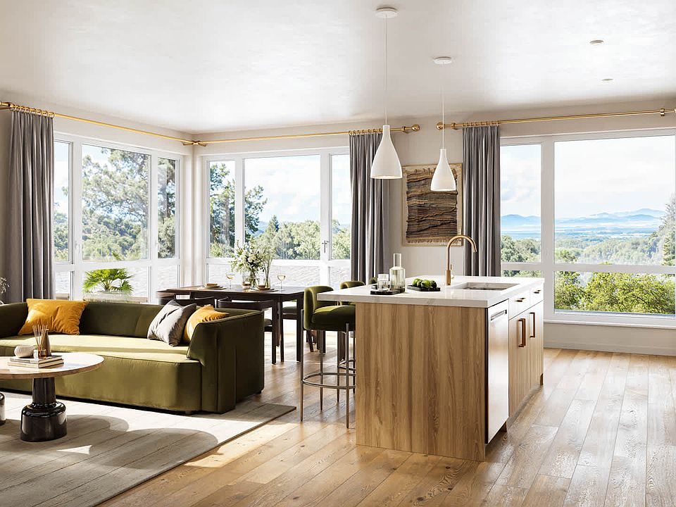 Living Room with Hard Surface Flooring