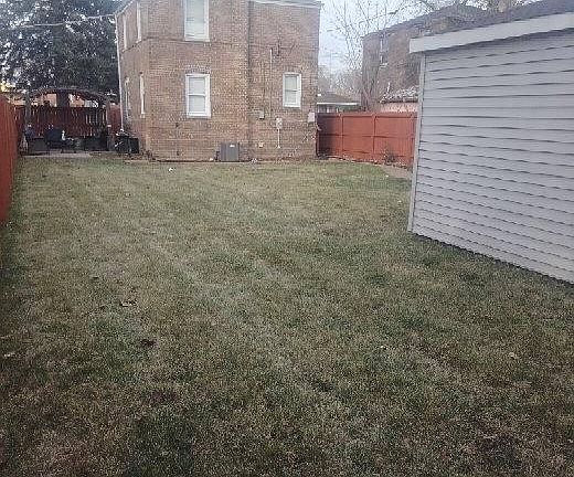 Huge backyard