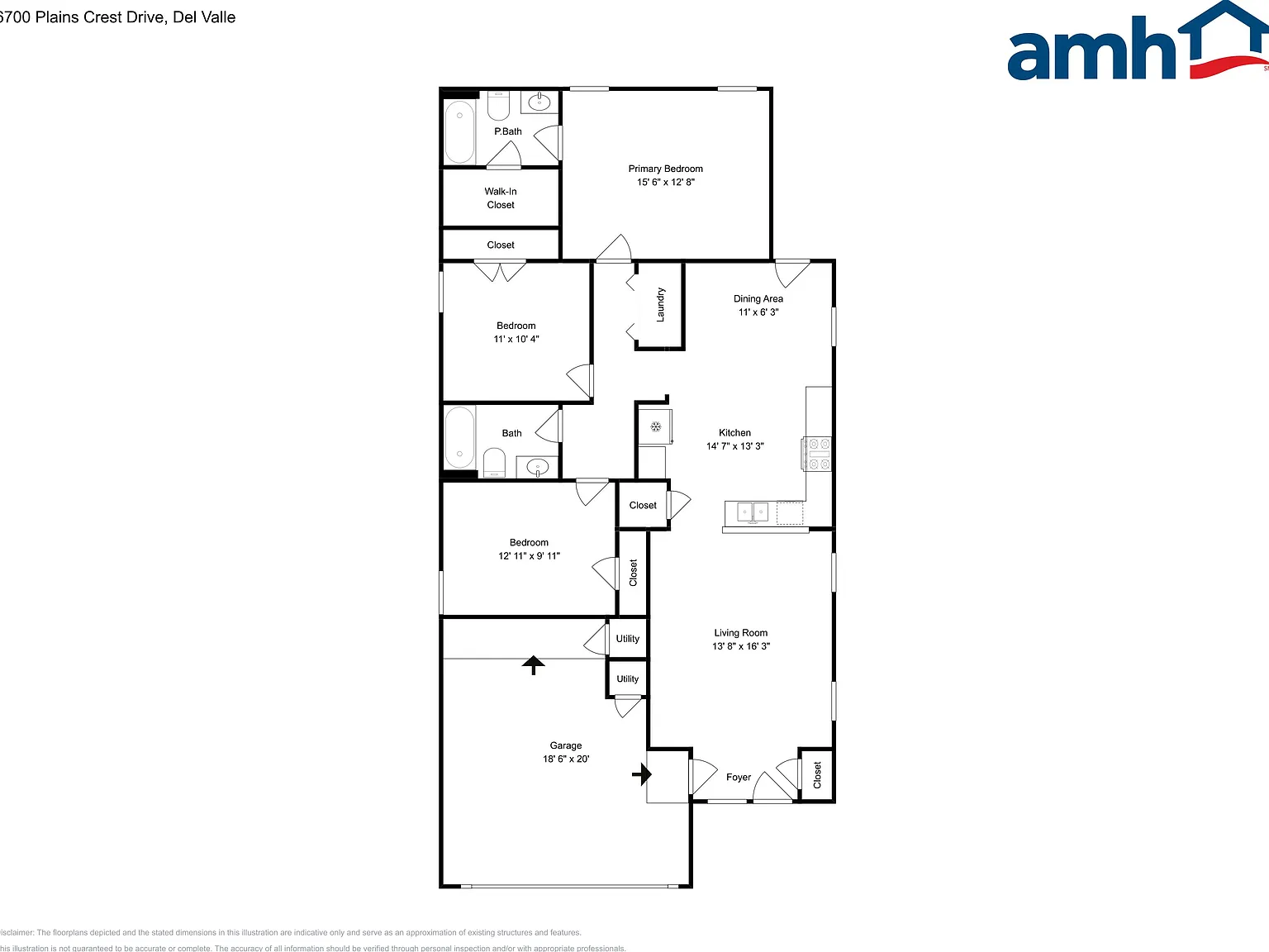 3 bed, 2.0 bath, 1324 sqft, $1,835 — Photo 2