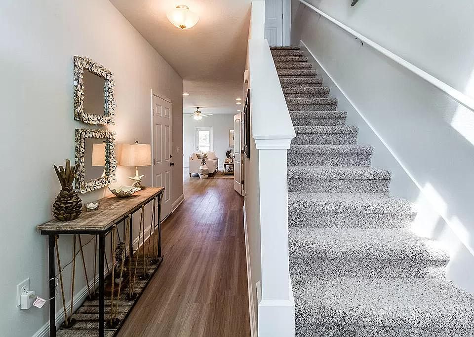 Front Foyer Entry--Our unit is CARPET FREE THROUGHOUT! :)