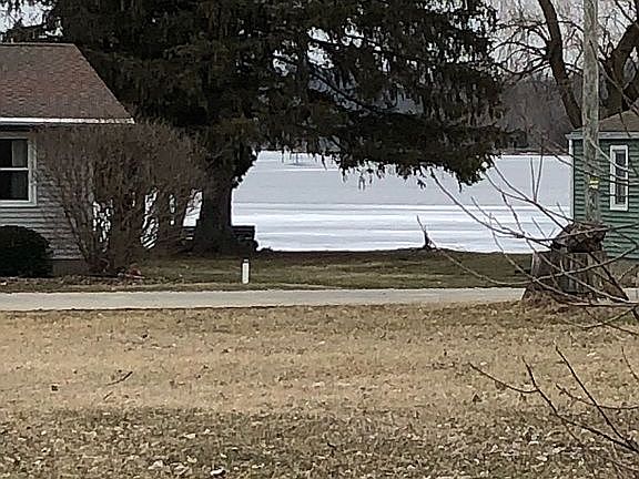 Looking north towards lake