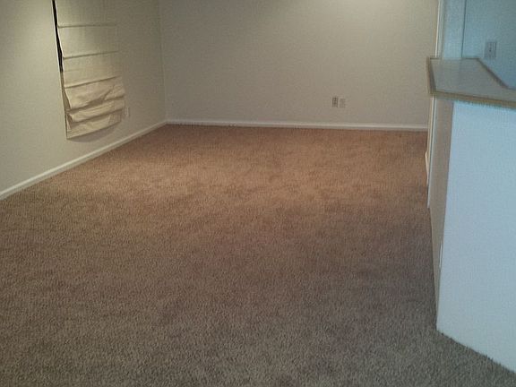 Family room in basement