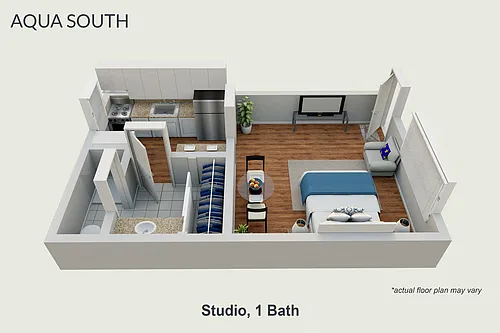 Floor plan Studio
