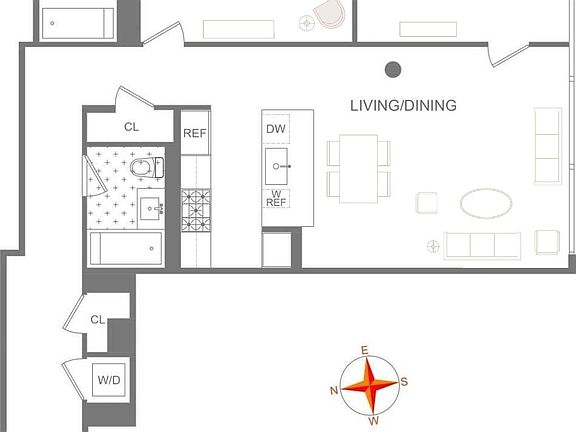 3rd image of 243 W 60th St APT 5E