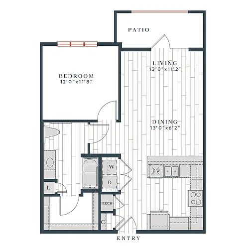 Floor plan A3-769