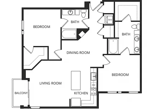 Floor plan San Diego