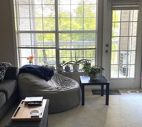 Living room, balcony