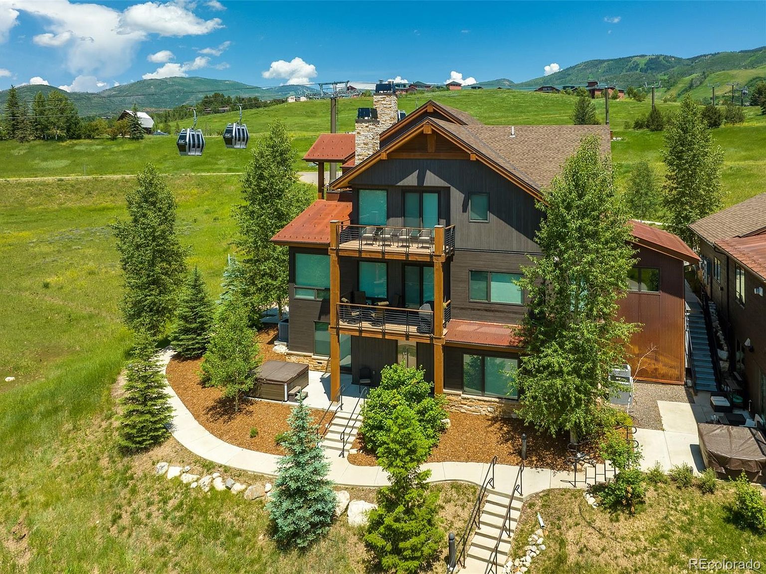 1468 Bangtail Way Unit C, Steamboat Springs, CO 80487 MLS 9840338