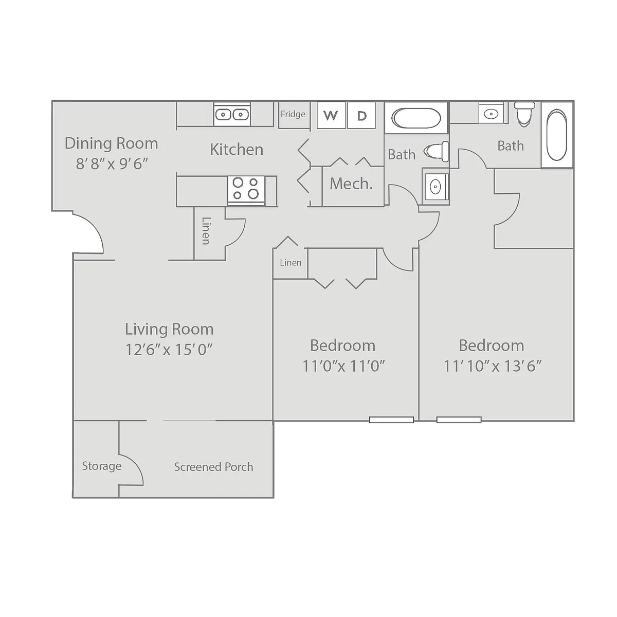 Floor plan The Dogwood