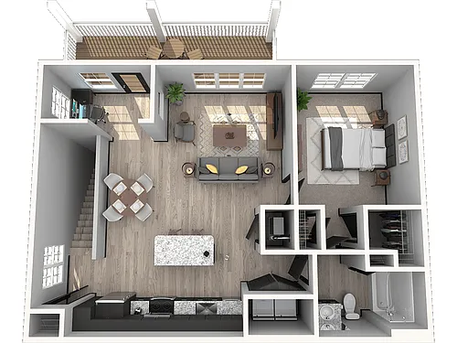 Floor plan Mt. Evans