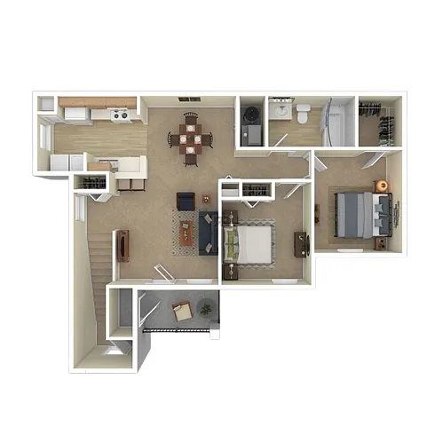 Floor plan The Brookside