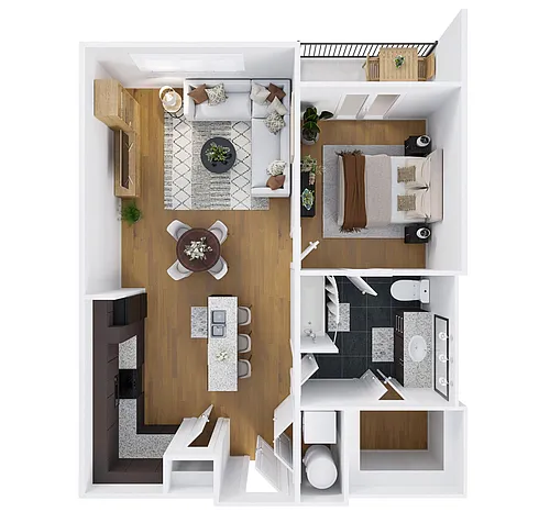 Floor plan A02C
