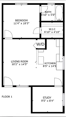 Floor plan A9S
