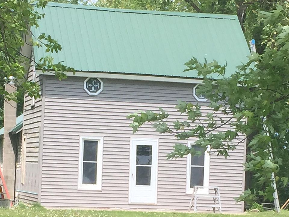 New siding, roof, windows, and doors. 