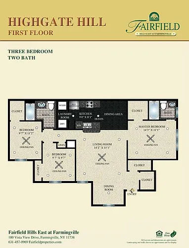 Floor plan The Highgate Hill Lower