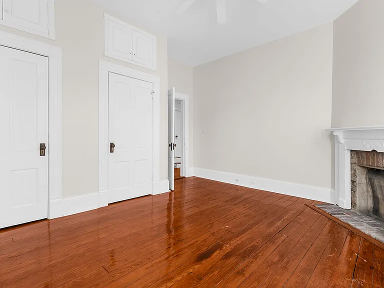 Second Bedroom at the Top of the Stairs with Fireplace
