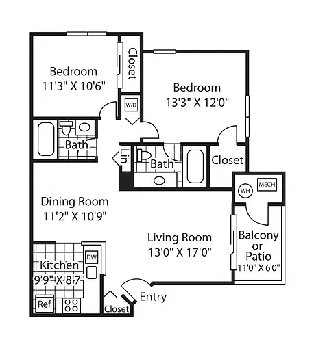 Floor plan Jefferson - Premium