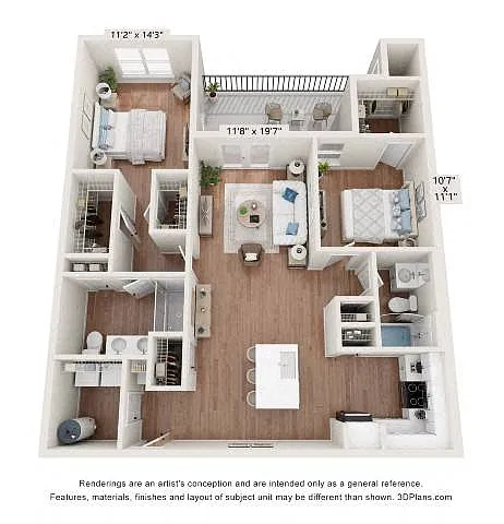 Floor plan B2
