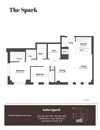 Floor plan 807