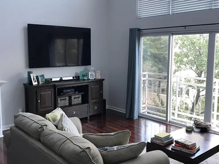 Vaulted Ceiling Living Room