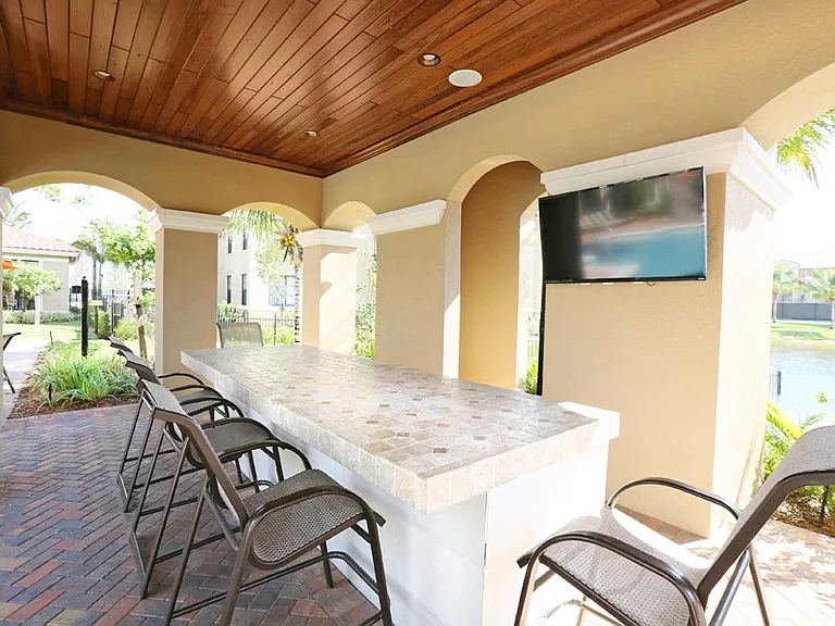 Outdoor Kitchen Area.