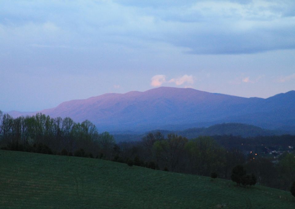 VIEW OFF BACK DECK/SUNPORCH
