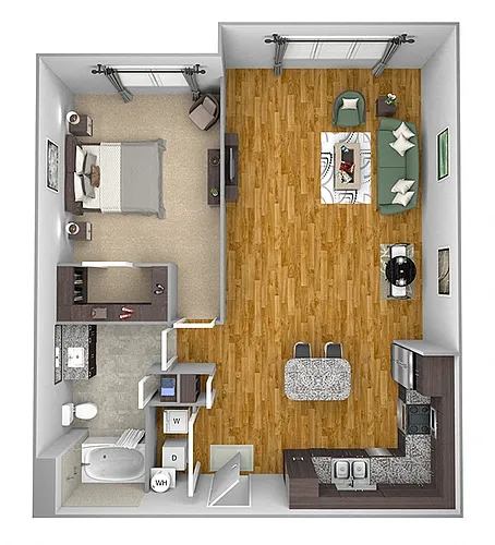 Floor plan A10