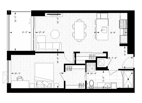 Floor plan 1701