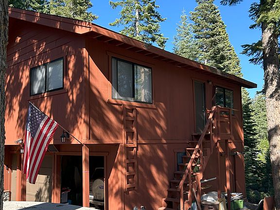 Apartment has an outside entrance as well as an inside entrance from the garage.