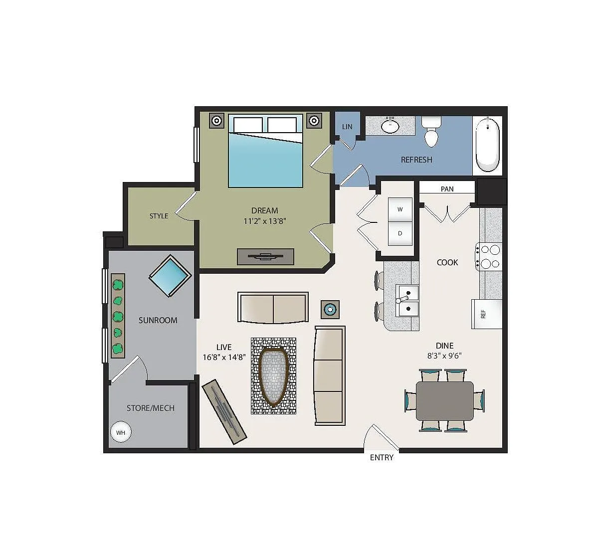Floor plan A3S