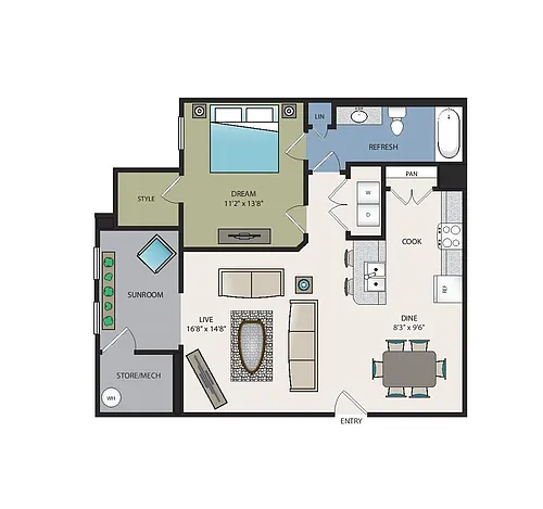 Floor plan A3S