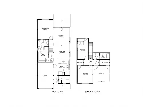 Floor plan Townsend