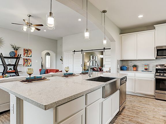 Kitchen open to great room