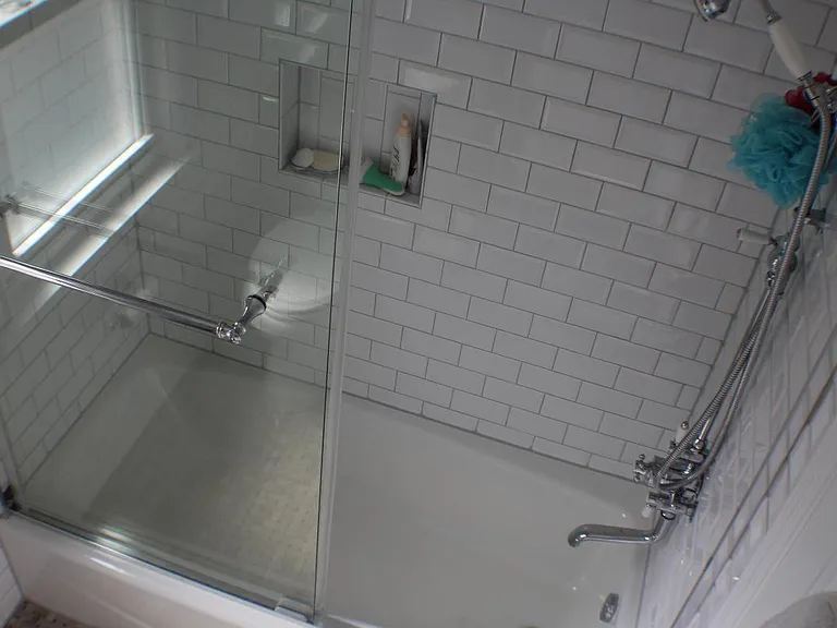 Upstairs shower