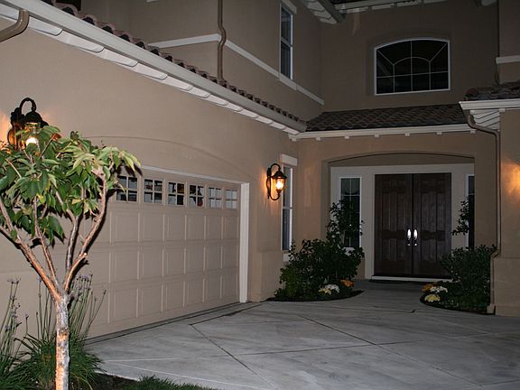 Front Entry at night