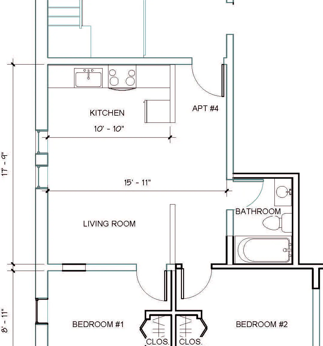 2 bed, 556 sqft, $1,350 — Photo 1