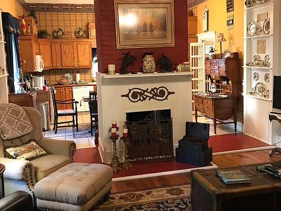 See thru fireplace