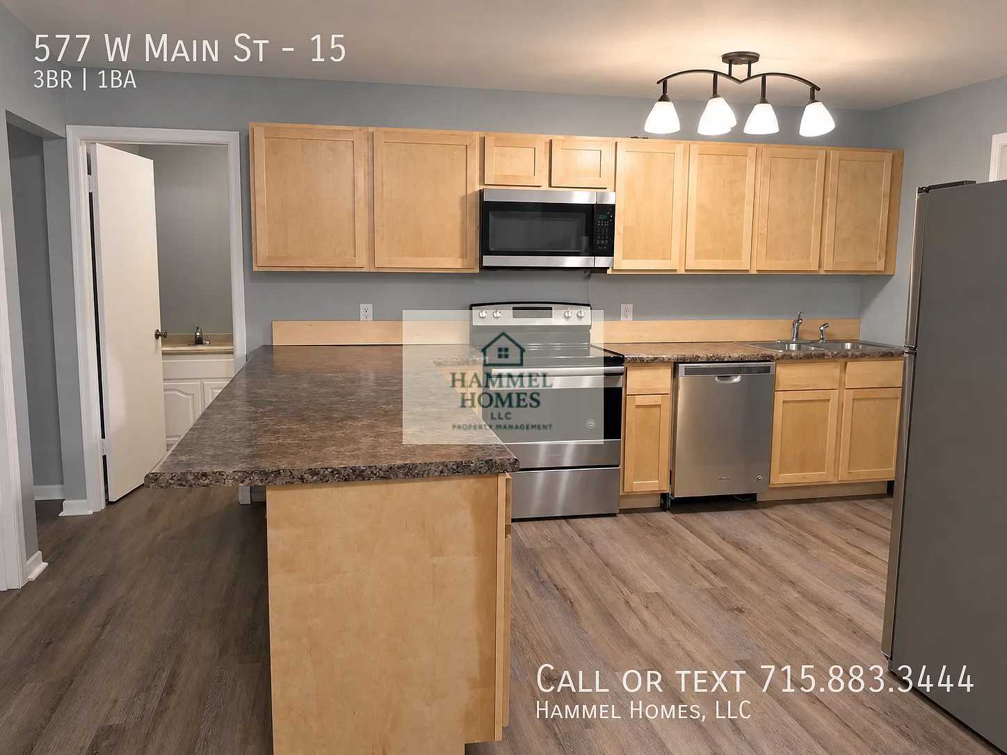 3 bed, 750 sqft, $995 — Photo 1