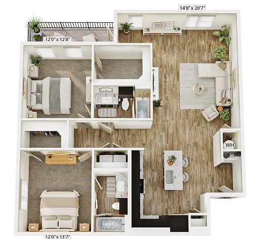 Floor plan B4