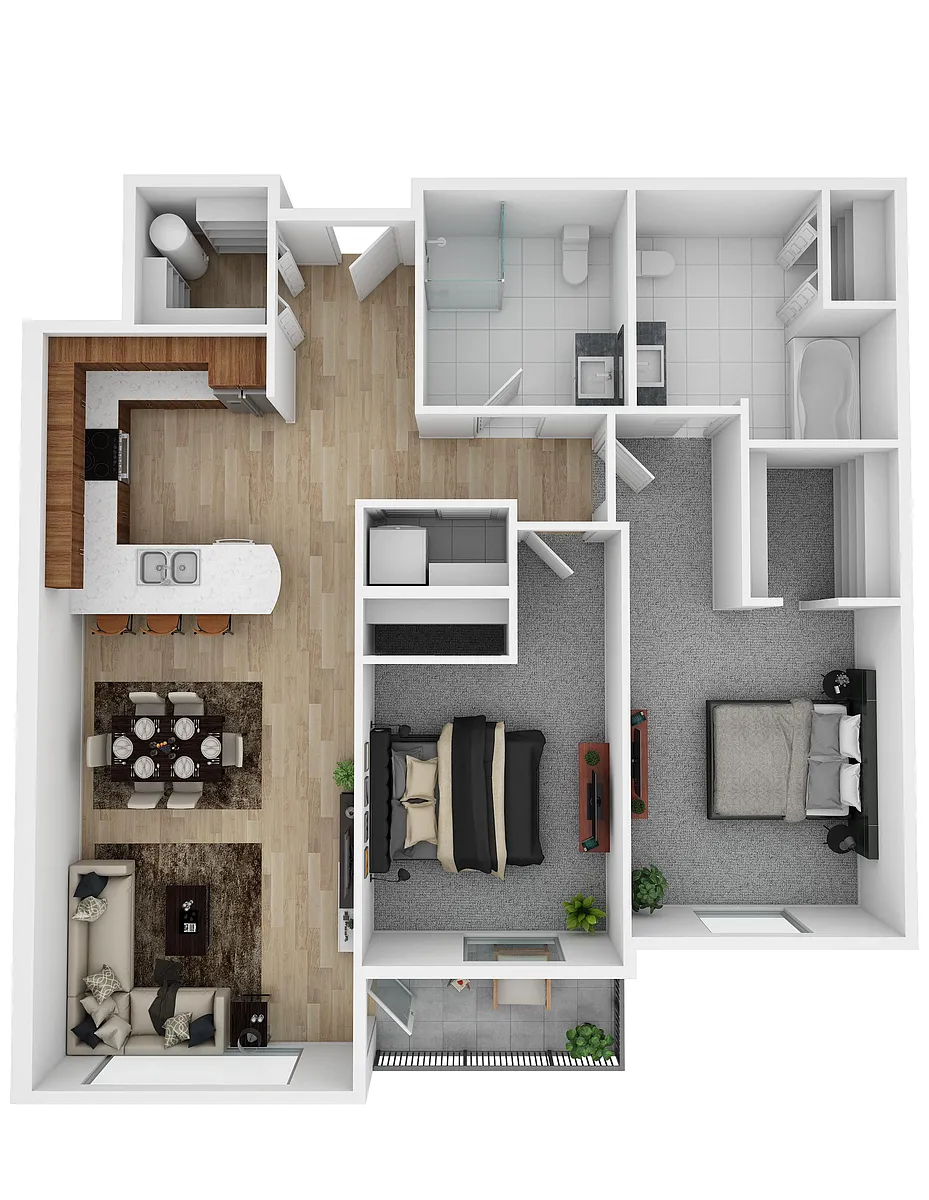 Floor plan B3