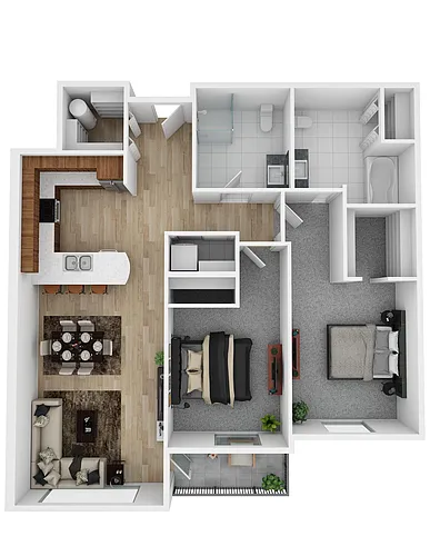 Floor plan B3