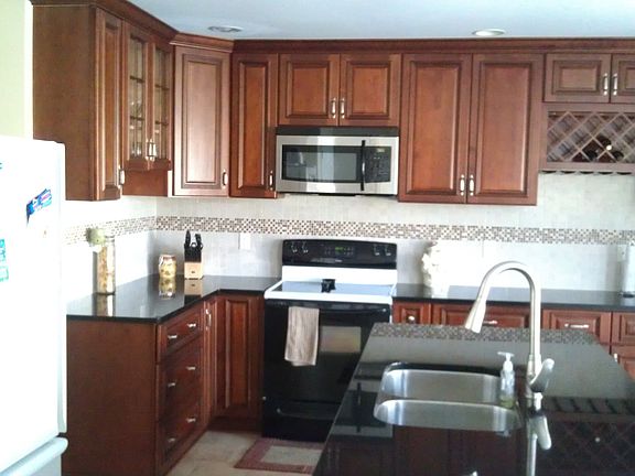 Newly remodeled kitchen