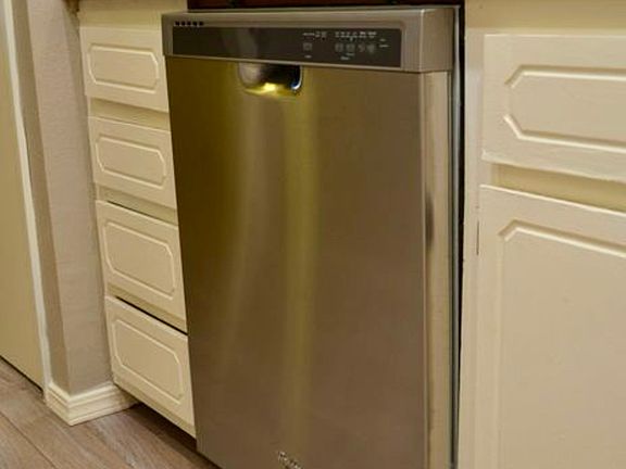 stainless steel dishwasher