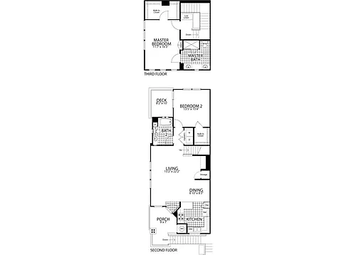 Floor plan Willow (Townhome)