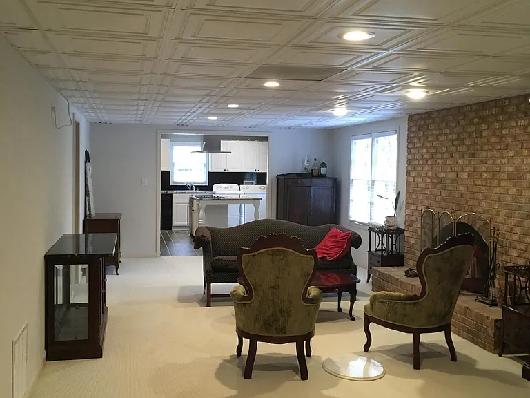 2 bedroom in-law suite living room