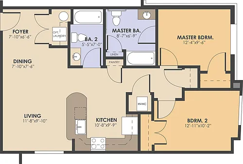 Floor plan B1